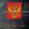 Наклейка Наклейка на авто герб России, 15х13 см