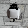 Наклейка Интерьерная наклейка котенок на стену