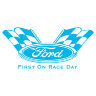 Наклейка Ford First On Race Day