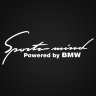 Наклейка Sport mind by BMW