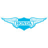 Наклейка на мотоцикл Honda с крыльями