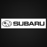 Наклейка Subaru надпись