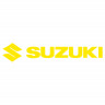 Наклейка на мотоцикл логотип Suzuki