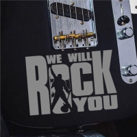 Наклейка на гитару We will rock you