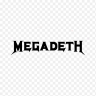Наклейка Megadeth на гитару