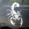 Наклейка Наклейка на авто скорпион