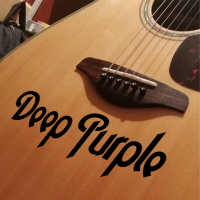 Наклейка Deep Purple на гитару