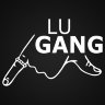 Наклейка LU GANG (ЛУ ГЭНГ)