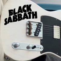 Надпись Black Sabbath