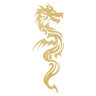 Наклейка китайский дракон