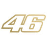 Наклейка на мотоцикл #46 Valentino Rossi