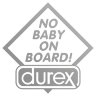 Наклейка No baby on board