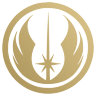 Наклейка эмблема джедаев
